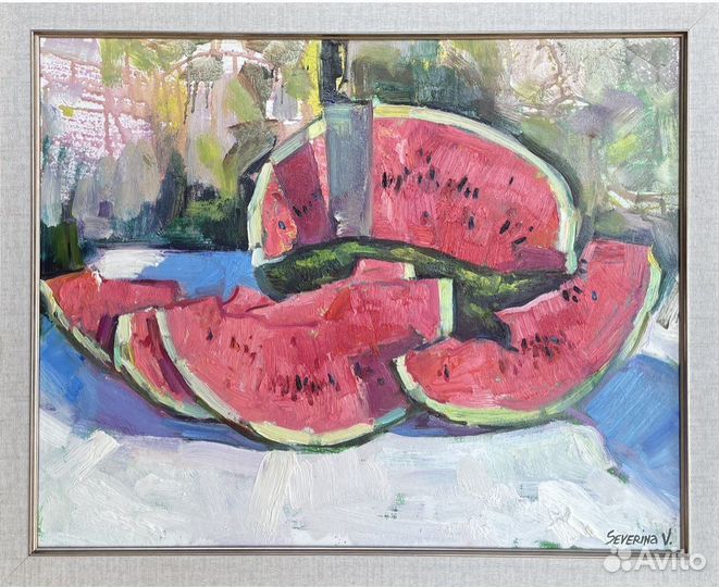 Картина маслом на холсте натюрморт