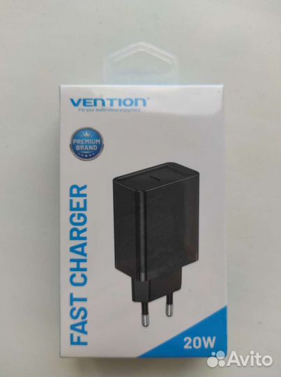 Зарядное устройство Vention 20 Вт для Type C