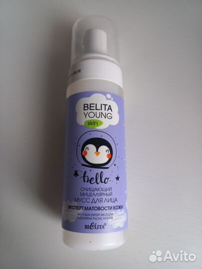 Мицеллярный мусс для лица