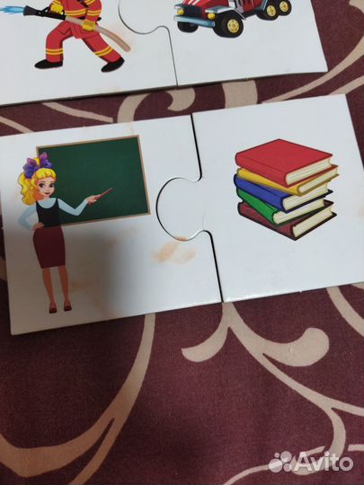 Развивающие карточки ассоциации