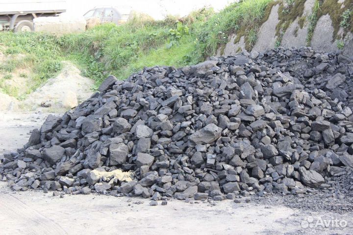 Уголь каменный от 1 тонны и в мешках Калининград