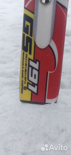 Горные лыжи atomic redster gs 191