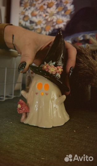 Подсвечник керамика