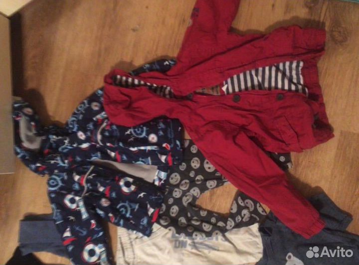 Вещи пакетом на мальчика 86