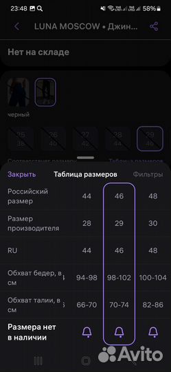 Джинсы женские
