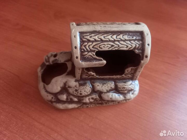 Украшения для аквариума, камушки, сачок