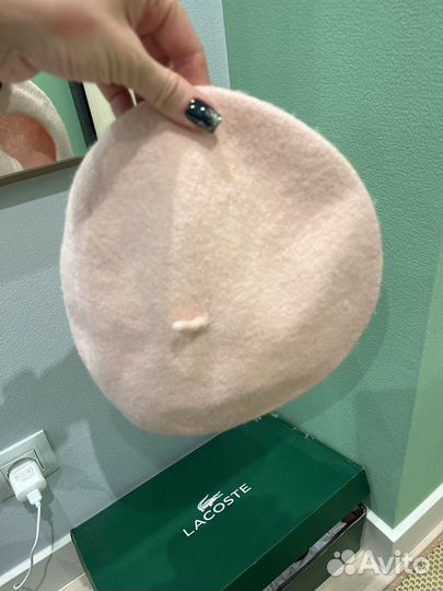 Розовый берет