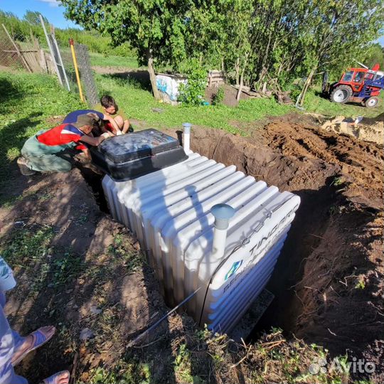 Бесшoвный пластиковый погреб Тингард