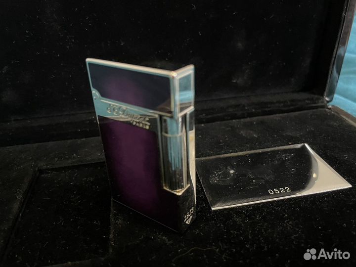 Зажигалка Dupont фиолетовая