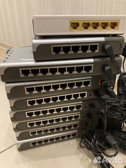 Коммутаторы D-link, голосовые шлюзы