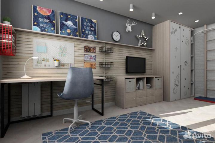 Дизайн проект интерьера дома, квартиры