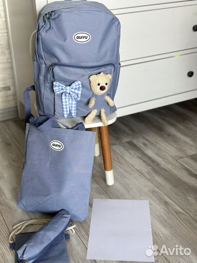 Рюкзак школьный ранец 4 в 1 новый