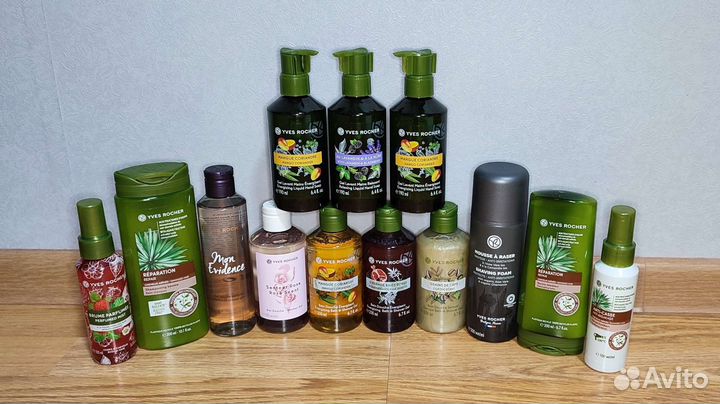 Гели для душа, косметика и парфюм Ив Роше