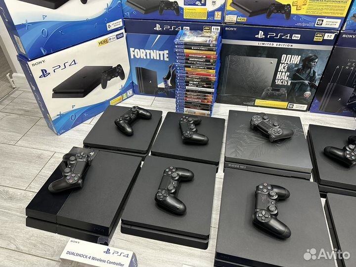 Sony PS4 Pro / Slim / Fat + Гарантия
