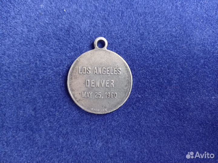 Медаль Douglas DC-8, 1960г. серебро