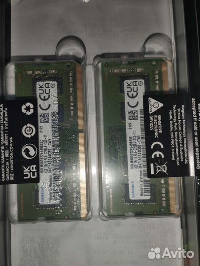 Оперативная память для ноутбука ddr4 2*4gb