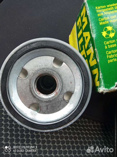 Фильтр масляный toyota W712/83 mann