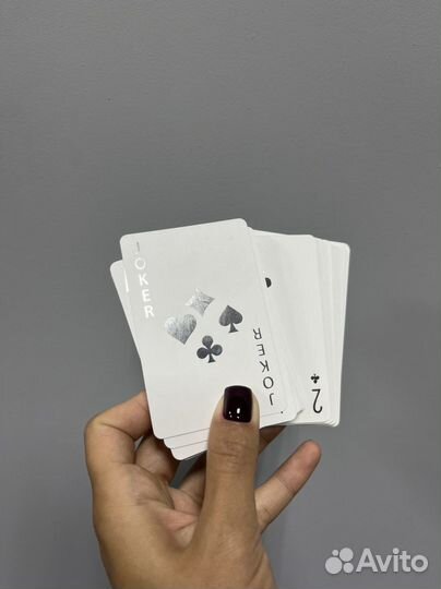 Dior карты игральные