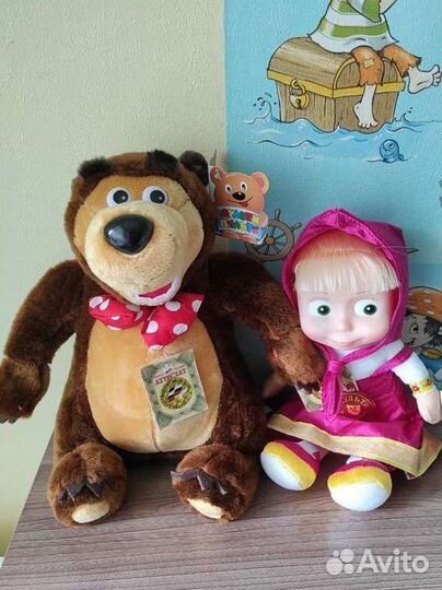 Мягкая игрушка Маша Медведь