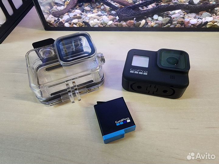 Gopro hero 8 + аквабокс