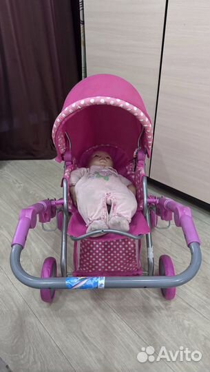 Кукольная коляска (Детская коляска для кукол)