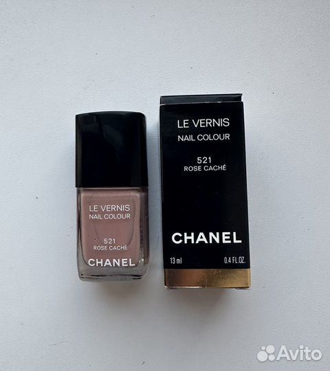 Chanel лак для ногтей 521 rose cache
