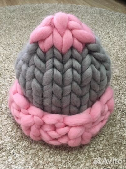 Комплект Шапка/снуд/варежки Мериносовая шерсть