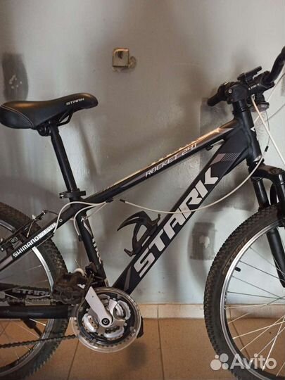 Велосипед с 21 скоростями. stark rocket 24