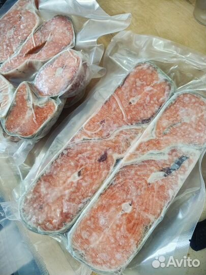 Стейки кеты