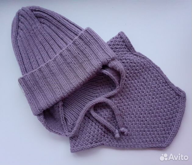 Комплект шапка и манишка