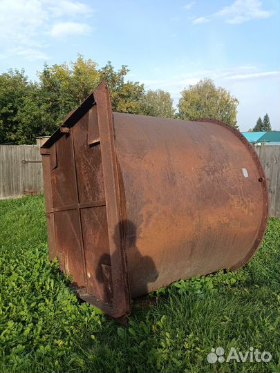 Металлическая емкость 6 м3 толстостенная