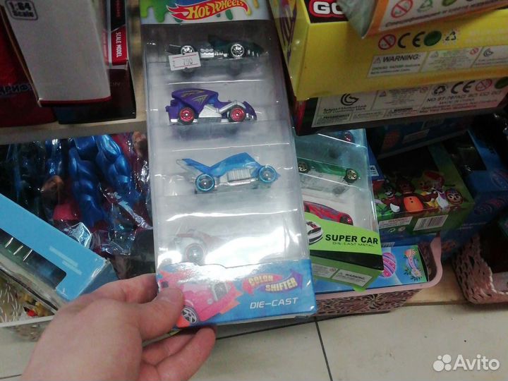 Машинки Хот вилз меняют цвет