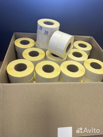 Этикетка термо эко 48шт