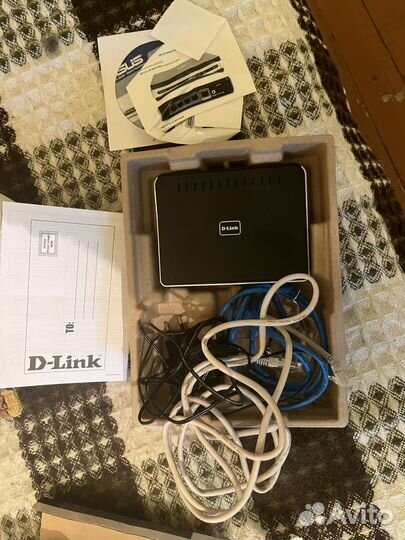 Проводной маршрутизатор D-Link DIR-100