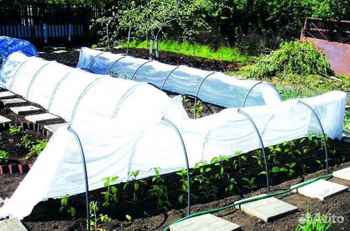 Парник 7 соток длинна 8 метров с доставкой