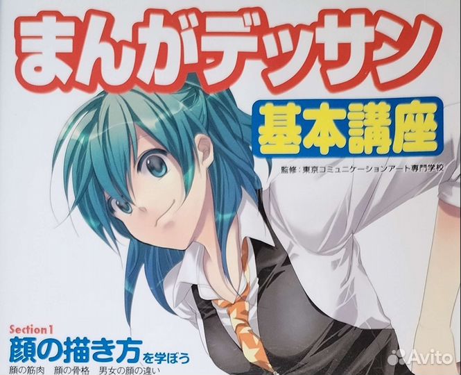 Книга Манга дизайн на японском языке