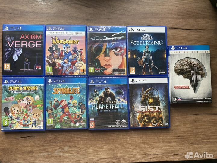 Игры для Playstation 4 PS4 PS5