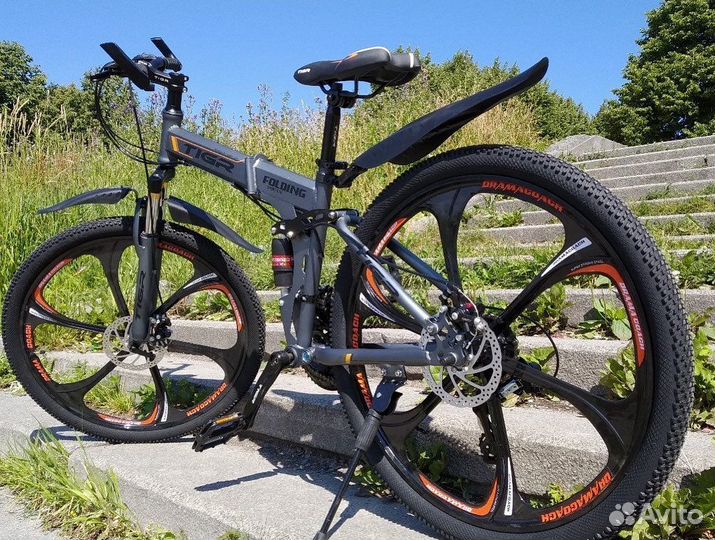 Велосипед на литых дисках