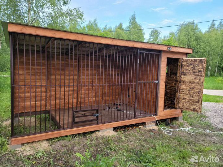Уличный вольер для собаки