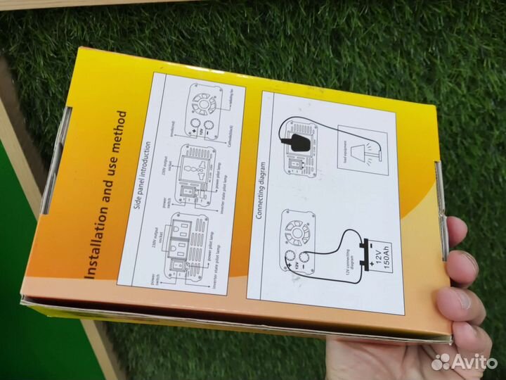 Автоинвертор преобразователь 1000W