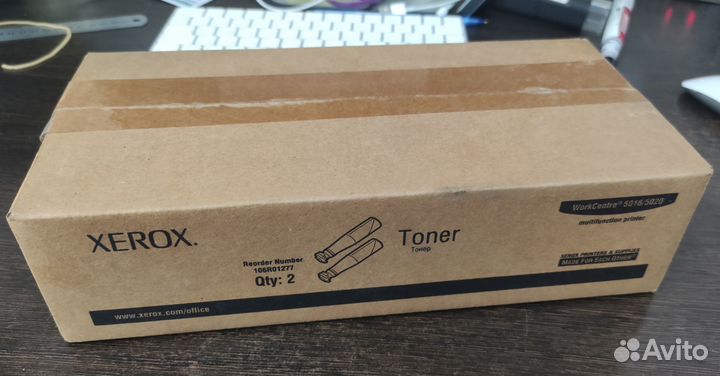 Тонер-картридж xerox WC 5016/5020/B 6,3K 2шт