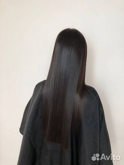 Кератиновое выпрямление