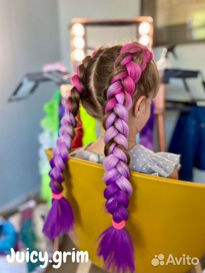 Бьюти-бар, Косы канекалон на детские праздники