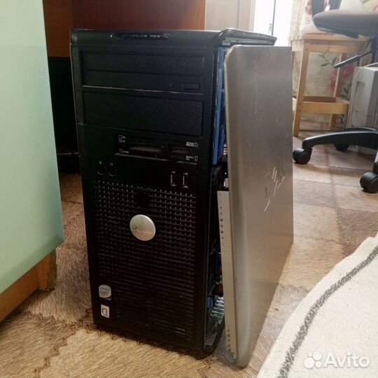 Системный блок, монитор, компьютер