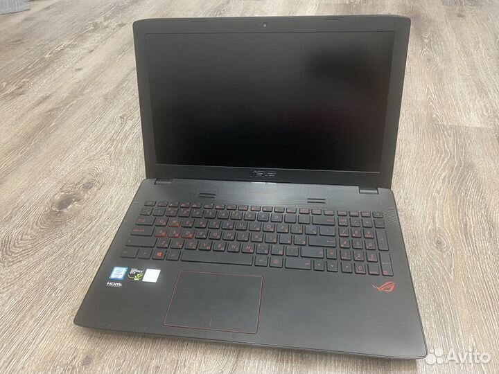 Ноутбук asus rog gl552v