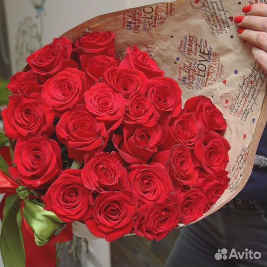 Букеты из роз Букеты Цветов
