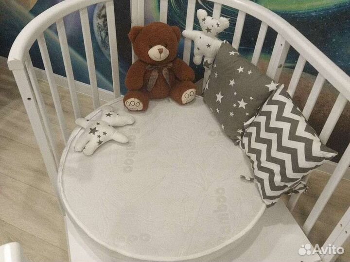 Матрас для круглой кровати детский 75