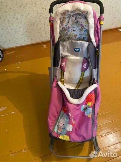 Коляска санки