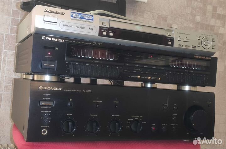 Эквалайзер GR-777 dvd DV-366 Pioneer