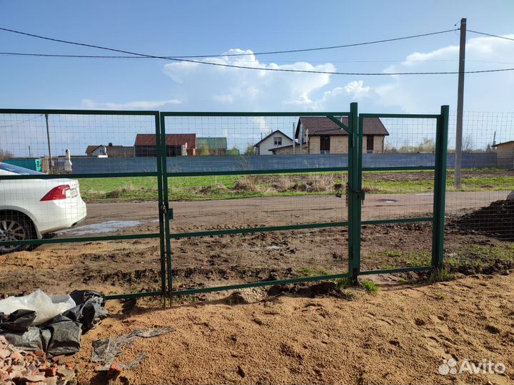 Ворота распашные бу